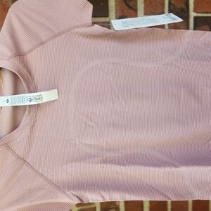 Lululemon Athletica Pink Crop Top
